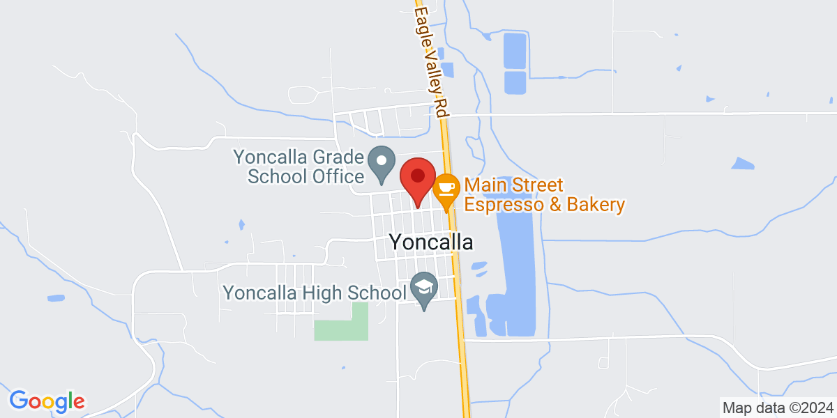 Map of Yoncalla Public Library